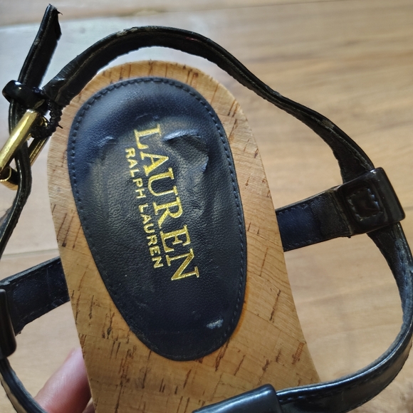 Ralph Lauren Women's wedged sandal - Picture 8 of 9